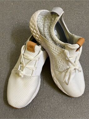 New Balance Fresh Foam Cruz v1 Reissue - White / Gray Leopard - Size 9.5, NWOB